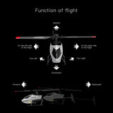 4 Channels Remote Control Plane 6-axis Gyroscope 6G System Helicopter Altitude Hold USB Charging with Battery