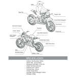 RC Motorcycle Dirt Bike Model Super Rider