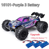 Off-Road Climbing 4WD With LED Headlight Rock Crawler 50km/h High-Speed Drift Remote Control