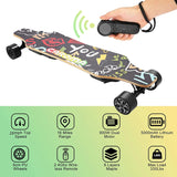 900W motors 4 wheel Dual-drive split longboard electric skateboard