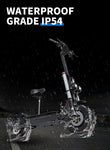 6000W Power Motor Electric Scooter 100km/h High Speed 13 inch Off Road Tire with Seat 30AH Strong Battery