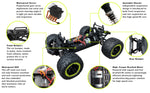 RC Car 1:16 30MPH 2.4G 4WD RC Monster Truck Remote Control High-Speed Drift Monster