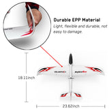 Remote Control Airplane EPP Foam 2.4GHz 3Channel Ranger600 Fixed Wing 6-Axis Gyro One Key U-turn