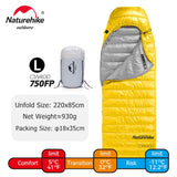 Lightweight Goose Down Sleeping Bag Winter