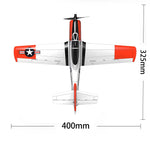 Mustang 6-Axis 400mm Wingspan One Key Aerobatic Remote Control Airplane