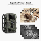 Trail Camera With Night Vision Motion Activated