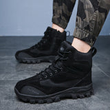 Tactical Military Combat Boots Genuine Leather