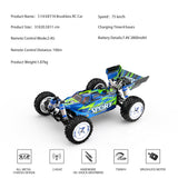 4WD 75km/h High-Speed RC Car Brushless Metal Chassis Vehicles