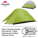 1 2 3 People Tent Ultralight