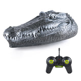 RC Boat Simulation Crocodile Head 2.4G Remote Control Joke Alligator