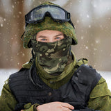 Winter Tactical Hat Balaclava Warm Fleece Thermal