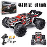 50km/h High-Speed Remote Control 2.4G 4WD Off-Road Monster Truck