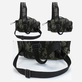 Single Shoulder Waist Pack Fishing Tactical Bag - activityasset