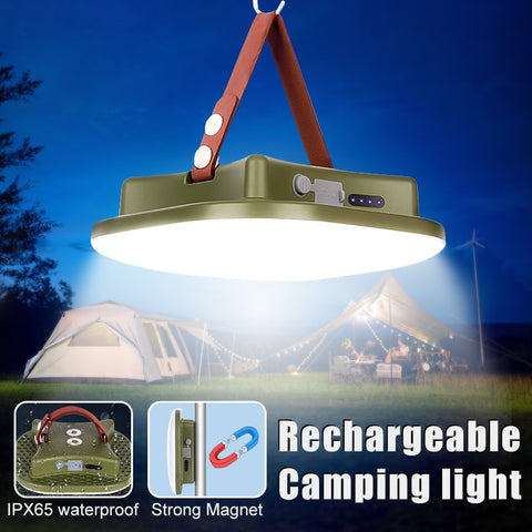 15600mAh Rhargeable Camp Light Led Flashlight Tent Lantern