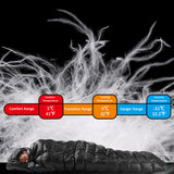 Lightweight Goose Down Sleeping Bag Winter