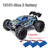 Off-Road Climbing 4WD With LED Headlight Rock Crawler 50km/h High-Speed Drift Remote Control