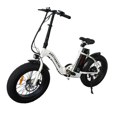 500W G20 Folding Ebike 20Inch 4.0 Fat Tire Snow Electric Bike For Women 36V 13Ah Lithium Battery Mountain Bike