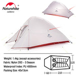 1 2 3 People Tent Ultralight