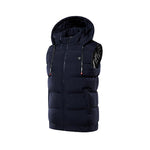 9 Areas Heated Hooded Vest Waterproof