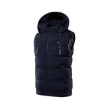 9 Areas Heated Hooded Vest Waterproof