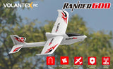 Remote Control Airplane EPP Foam 2.4GHz 3Channel Ranger600 Fixed Wing 6-Axis Gyro One Key U-turn