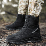 Tactical Military Men Winter Outdoor Climbing Sport Fishing Shoes Non-Slip Waterproof Breathable