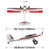 4 Channel RC Airplane Over-Grade Power System Plastic Fuselage