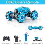 4WD RC Car Radio Gesture Induction Music Light Twist High-Speed Stunt Remote Control Off Road Drift Vehicle