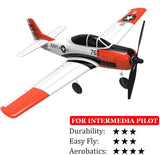 Mustang 6-Axis 400mm Wingspan One Key Aerobatic Remote Control Airplane