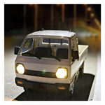 Mini Drift Truck Remote Control Car LED Light Haul Cargo Simulation