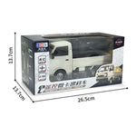 Mini Drift Truck Remote Control Car LED Light Haul Cargo Simulation