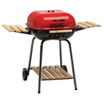 21 inch Charcoal Grill, with Adjustable Cooking Grate