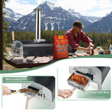 Portable Wood Pellet Pizza Grill