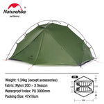 Naturehike Ultralight Camping Tents 1person 2person