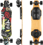 900W motors 4 wheel Dual-drive split longboard electric skateboard