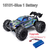 Off-Road Climbing 4WD With LED Headlight Rock Crawler 50km/h High-Speed Drift Remote Control