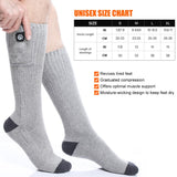 Heated Socks 100% Cotton Rechargeable