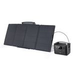 Portable Power Station 720Wh With 160W Solar Panel Fast Charging