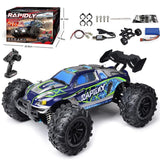 Off-Road Climbing 4WD With LED Headlight Rock Crawler 50km/h High-Speed Drift Remote Control