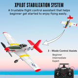 Mustang 6-Axis 400mm Wingspan One Key Aerobatic Remote Control Airplane