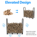 Firewood Rack: 47.6” Long Heavy Duty