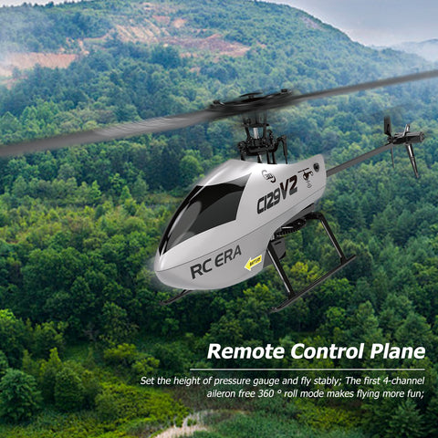 4 Channels Remote Control Plane 6-axis Gyroscope 6G System Helicopter Altitude Hold USB Charging with Battery