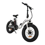 500W G20 Folding Ebike 20Inch 4.0 Fat Tire Snow Electric Bike For Women 36V 13Ah Lithium Battery Mountain Bike