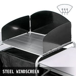 Foldable Outdoor Kitchen Table With Storage - activityasset